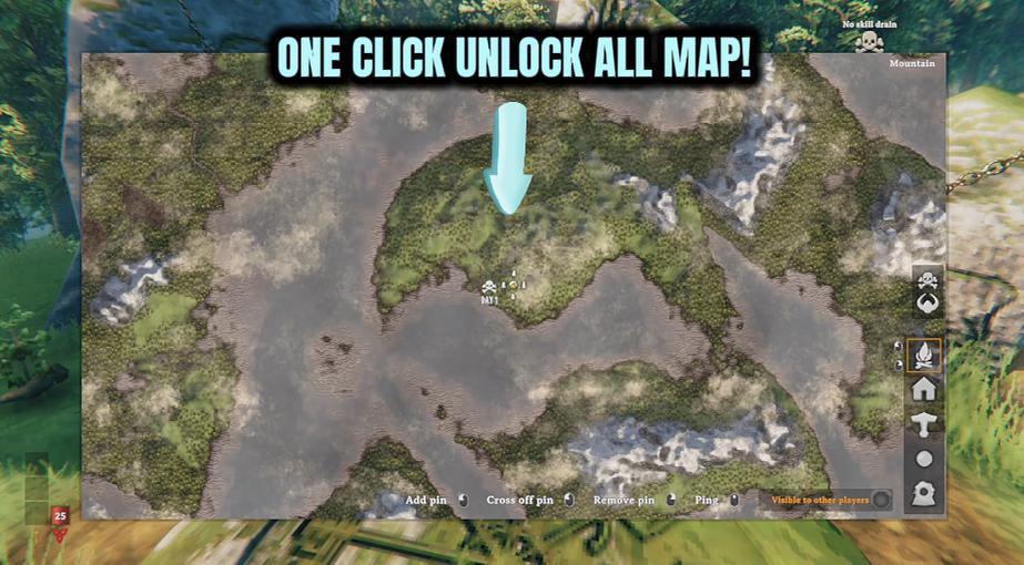 Valheim — Unlock Full Map (screenshot 2)